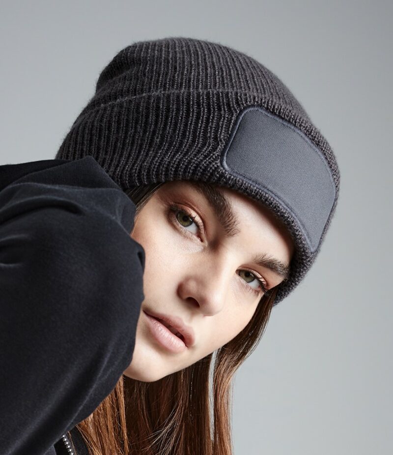 Thinsulate™ Patch Beanie - Image 2