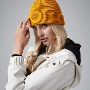 Organic Cotton Waffle Beanie