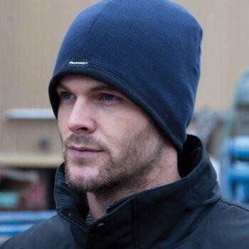 Reversible Micro Fleece Bob Hat