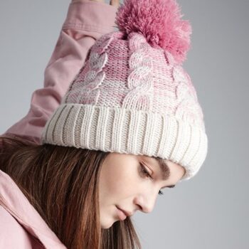 Ombré Pom Pom Beanie