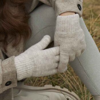 Cosy Ribbed Cuff Gloves